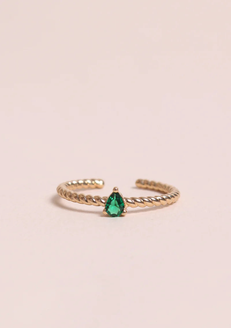 Basil Green Ring