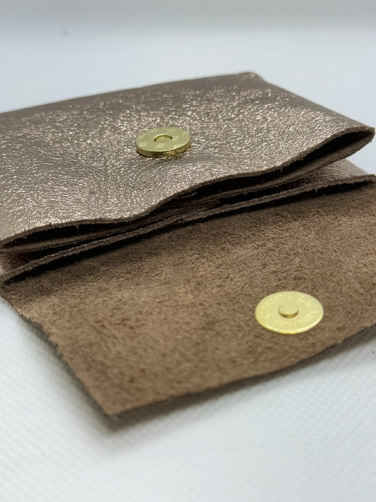 Bronze card holder